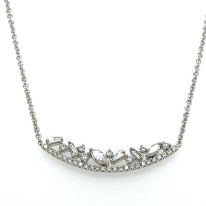 0.61ct tw Diamond Bar Necklace