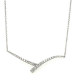 0.53ct tw Diamond Bar Necklace