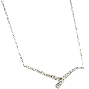 0.53ct tw Diamond Bar Necklace
