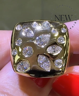 1.07ct tw Multi-shape Diamond Ring
