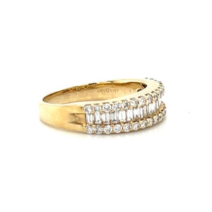 0.97ct t.w. Eternity Baguette Diamond Band Ring