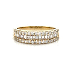 0.97ct t.w. Eternity Baguette Diamond Band Ring