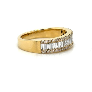 0.64ct t.w. Eternity Baguette Diamond Band Ring