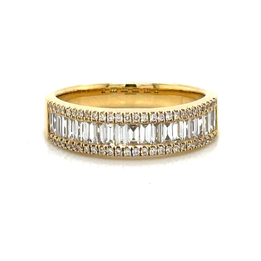 0.64ct t.w. Eternity Baguette Diamond Band Ring