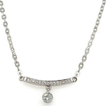 0.30ct tw Diamond Bar Necklace