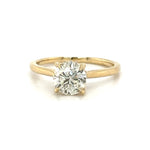 1.36carat Solitaire Round-Cut Diamond Engagement Ring