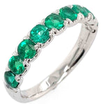 1.04carat Green Emerald Ring