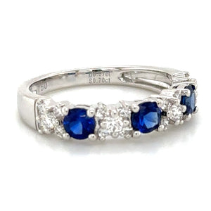 1.07ct tw Blue Sapphire & Diamond Ring