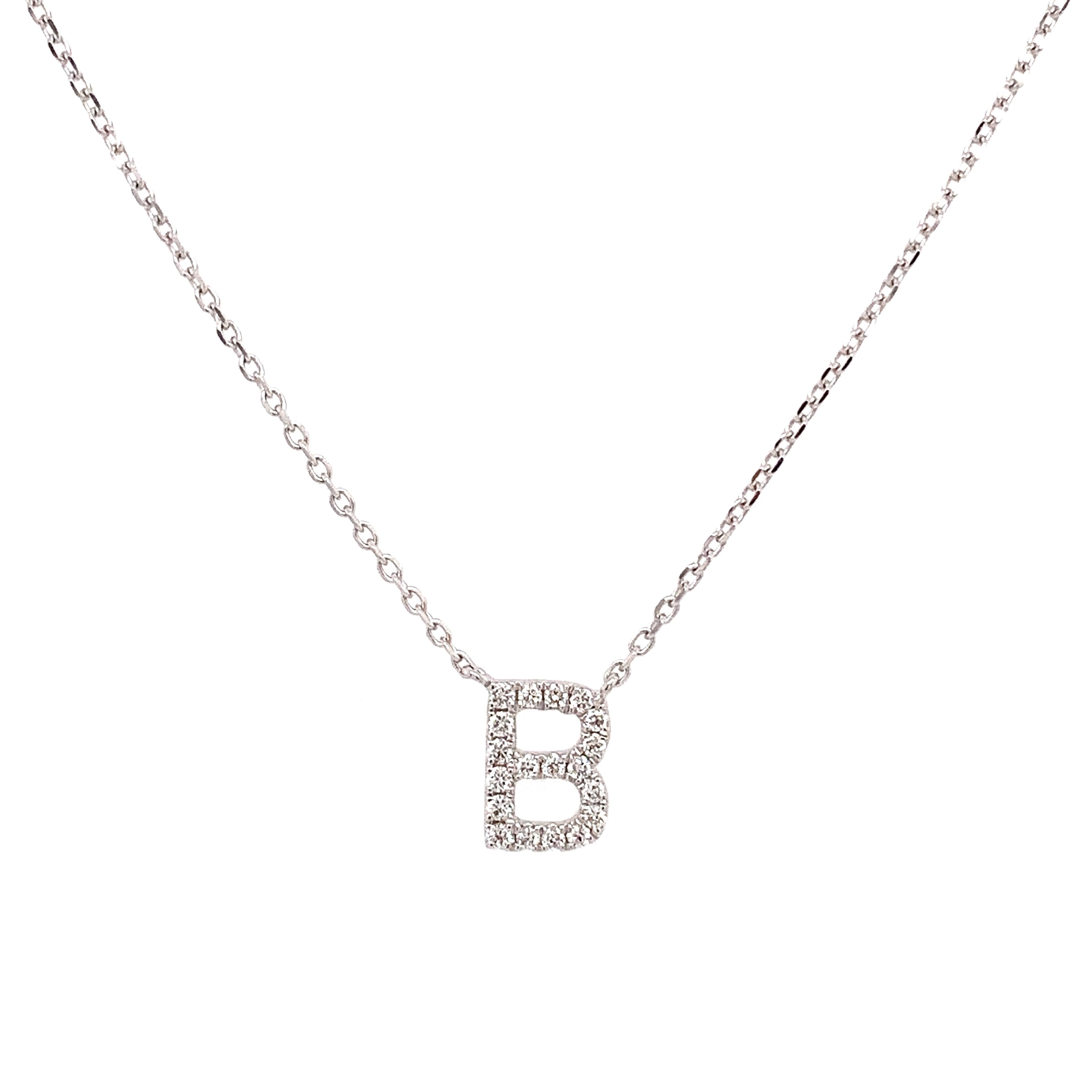 Buy Diamond Letter M Necklace, Initial Letter M Pendant, White Gold Initial  Necklace, Gold Letter Necklace, Diamond Letter on A Cable Chain Online in  India - Etsy