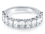 Emerald Cut Diamond Wedding Ring 2.37ctw