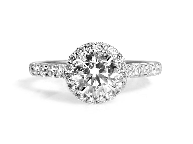 GIA Certified Henri Daussi Engagement Ring 1.75CT T.W.