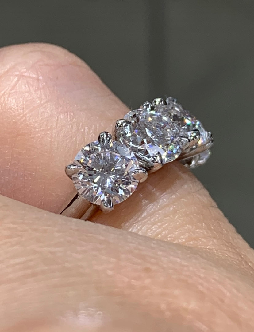 GIA Certified Diamond Engagement Ring, Black Diamond Wedding Ring 1.16  Carat 14K White Gold Halo Pave