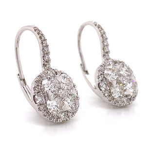 1.45ct t.w. Diamond Drop Earrings