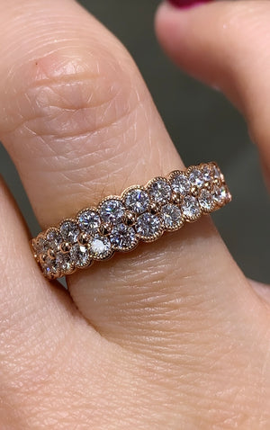 1.20CT T.W. Ladies Diamond Ring - HANIKEN JEWELERS NEW-YORK