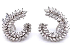 Diamond Statement Earrings 5.50ctw