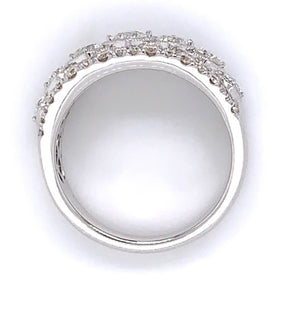 Diamond Fancy Right Hand Ring - HANIKEN JEWELERS NEW-YORK