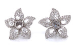 Diamond Flower Earrings - HANIKEN JEWELERS NEW-YORK