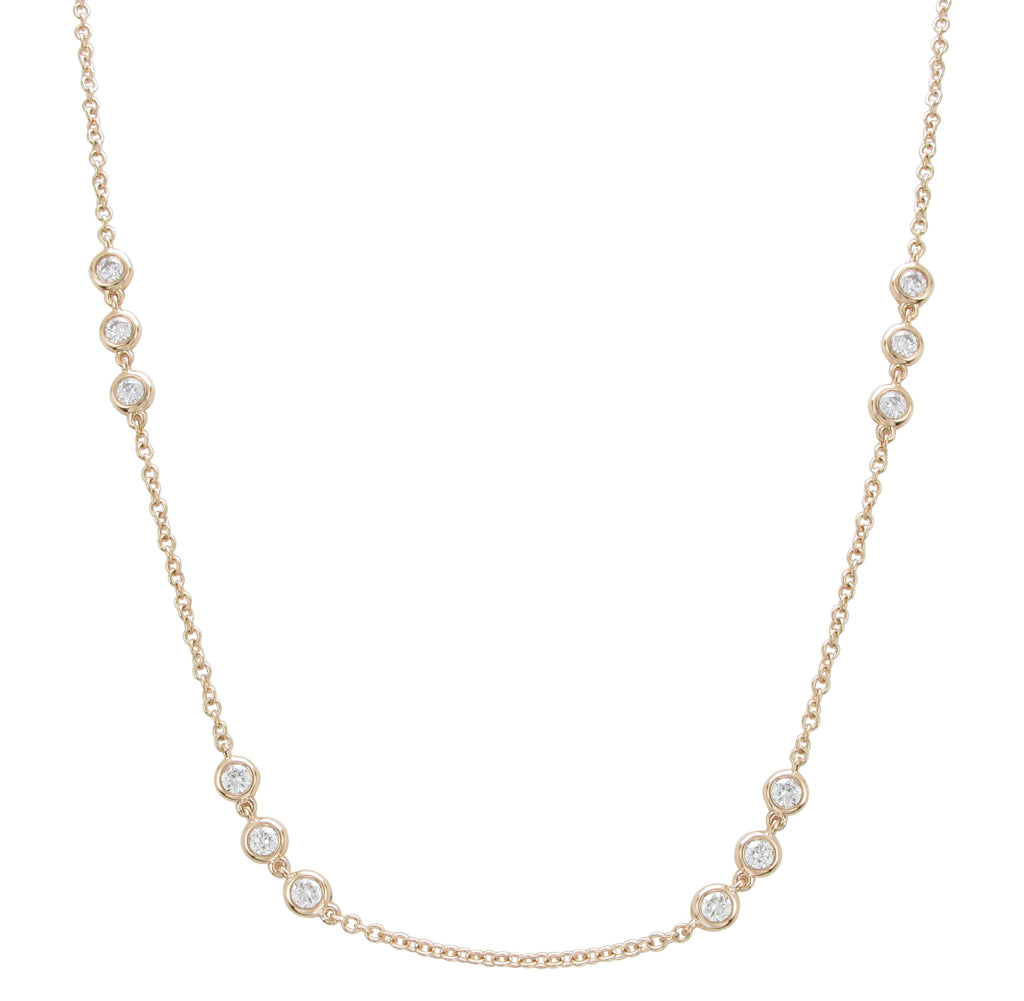 Diamond By The Yard Chain Necklace (1.76ctw)