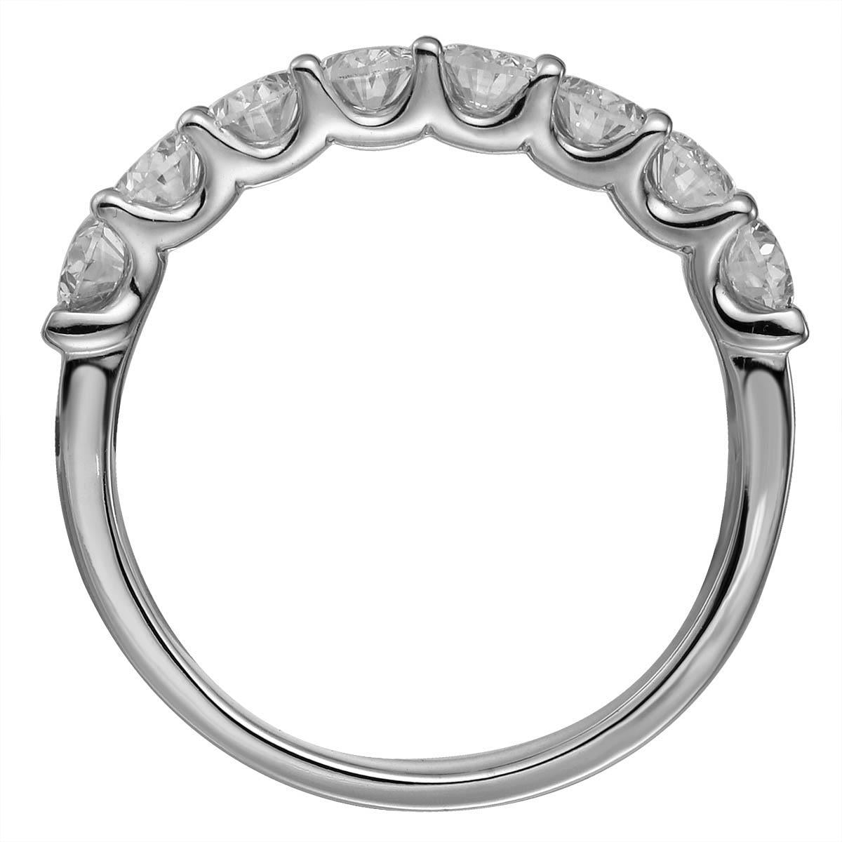 Oval Cut 1.62ct t.w. Eternity Diamond Ring