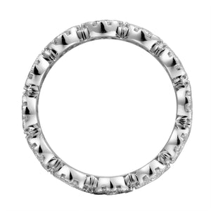 1.54CT T.W. Ladies Invisible Set Eternity Diamond Ring