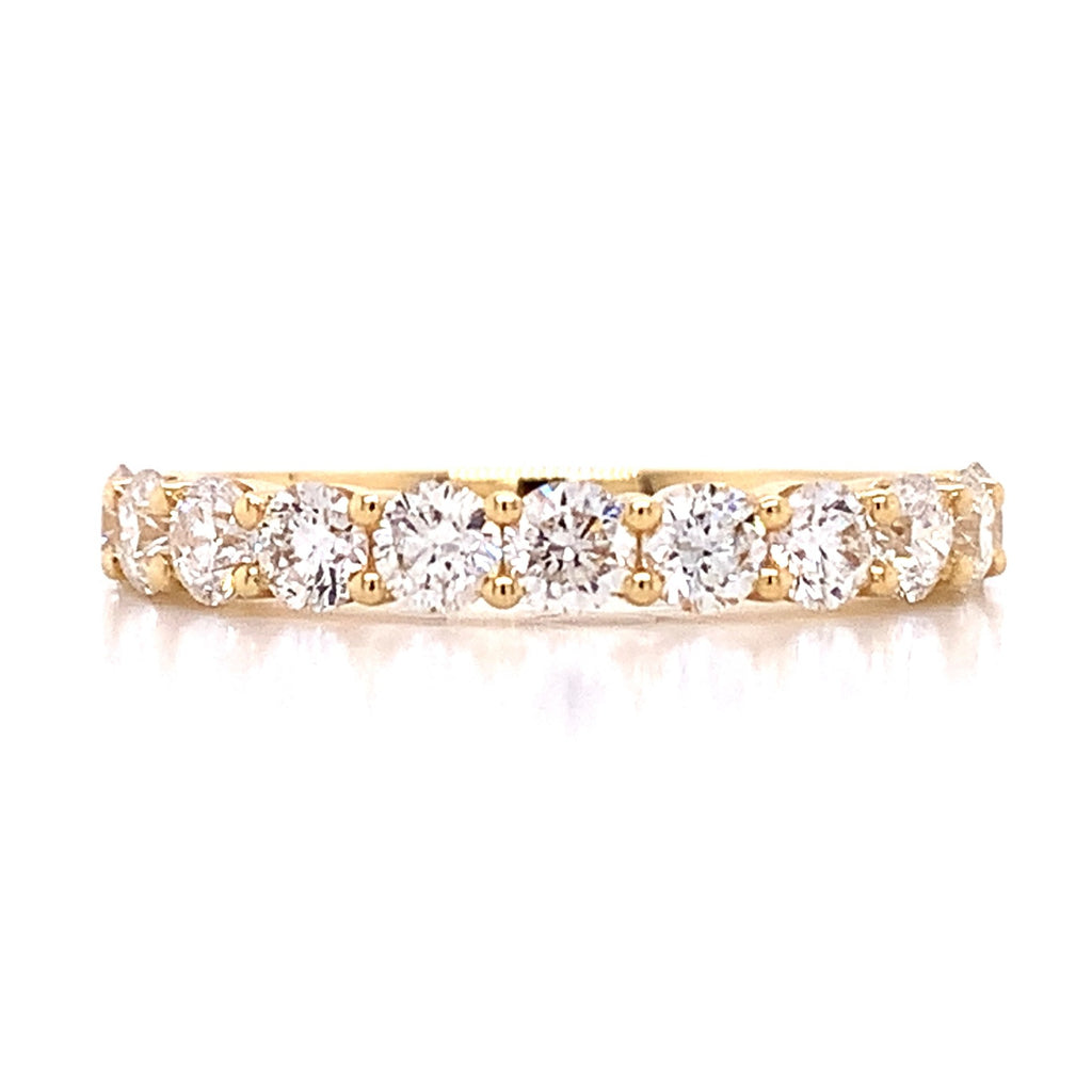 1.10ct tw Yellow Gold Diamond Eternity Ring