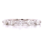 Five Marquise-cut Horizontally Set Eternity Band 0.51ct tw