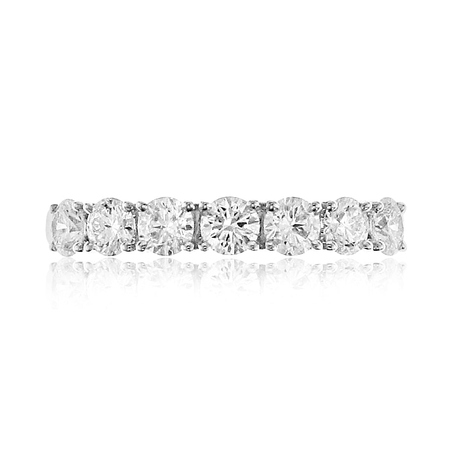 1.02ct t.w. Seven Stone Diamond Band Ring