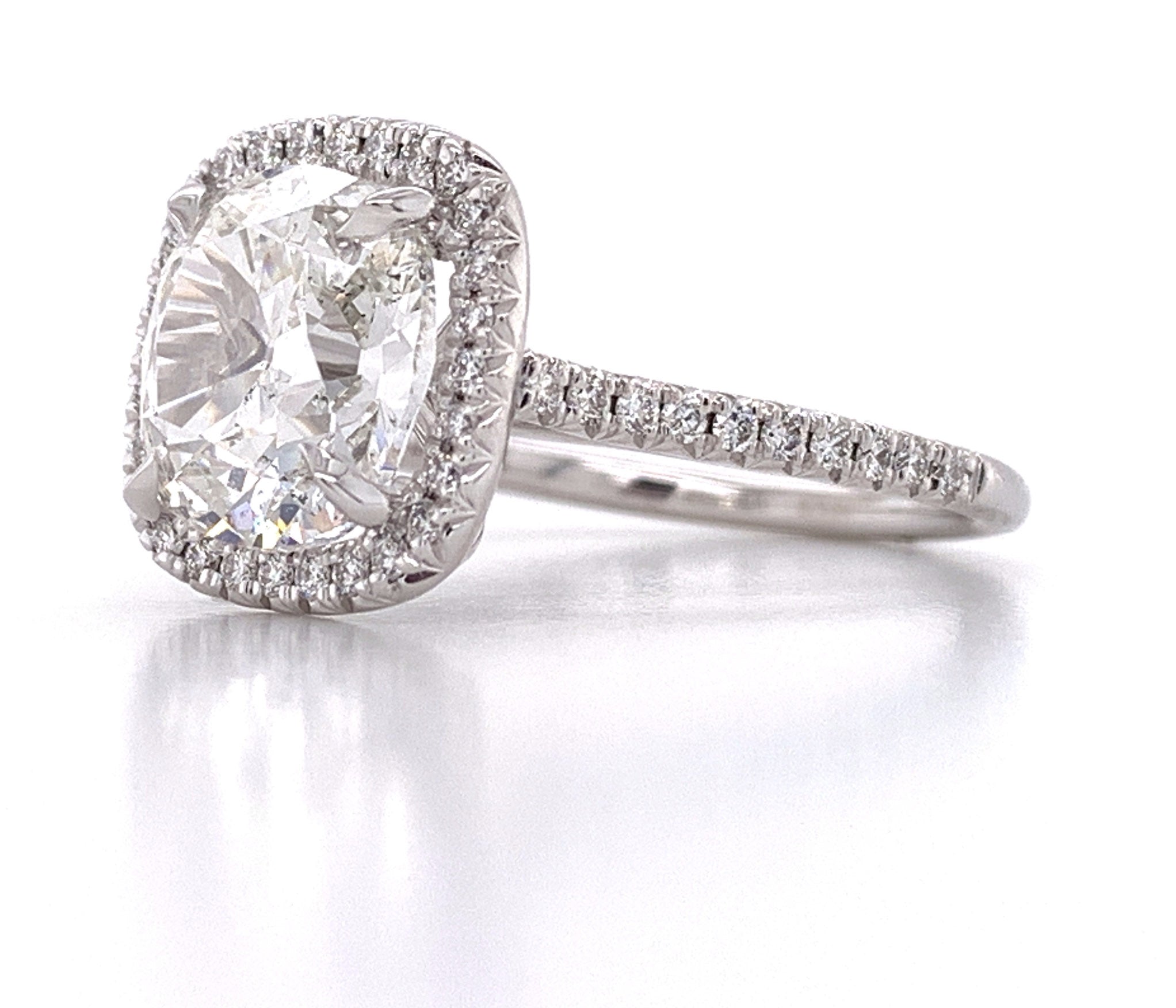 Engagement Ring GIA Diamond Henri Daussi Proposal 