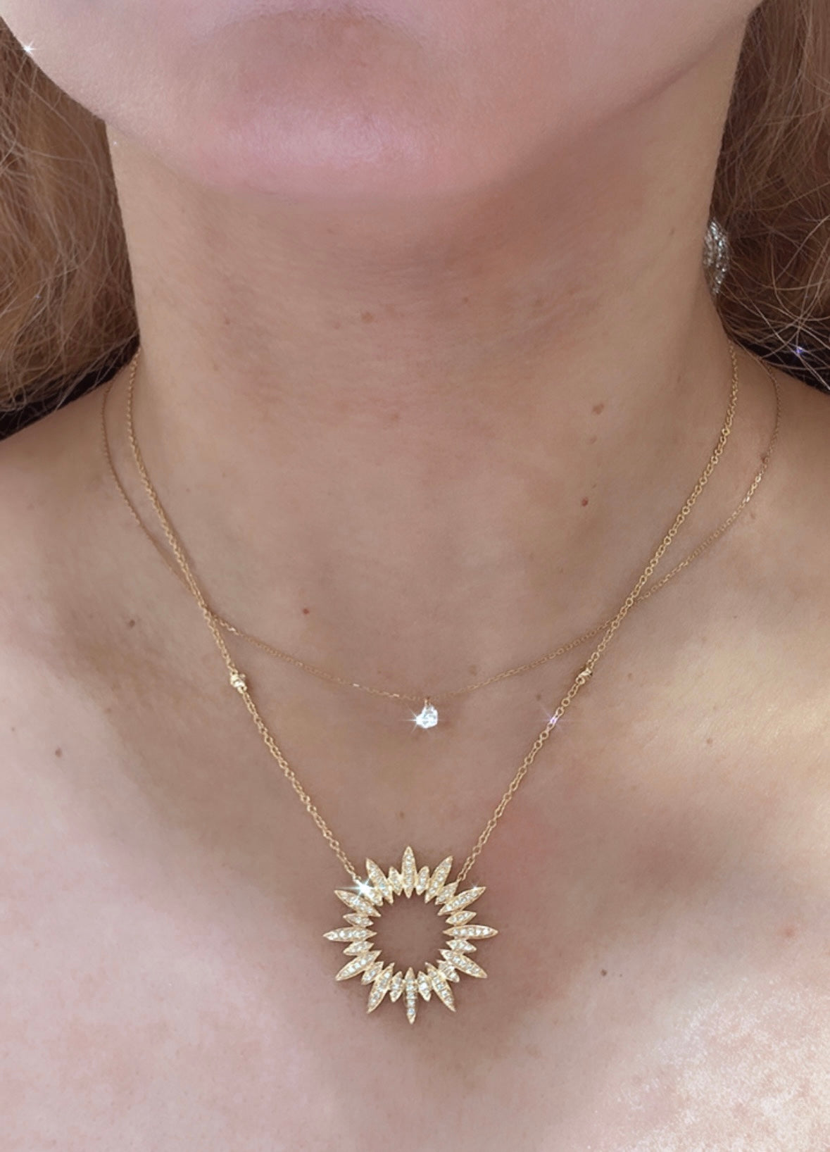 0.43ct tw Diamond Circle of Life Pendant Necklace