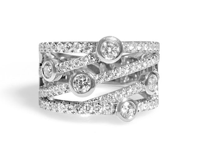 Diamond Fancy 1.32ctw Ring - HANIKEN JEWELERS NEW-YORK