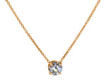 Solitaire Pendant Necklace in Chain 1.34ct
