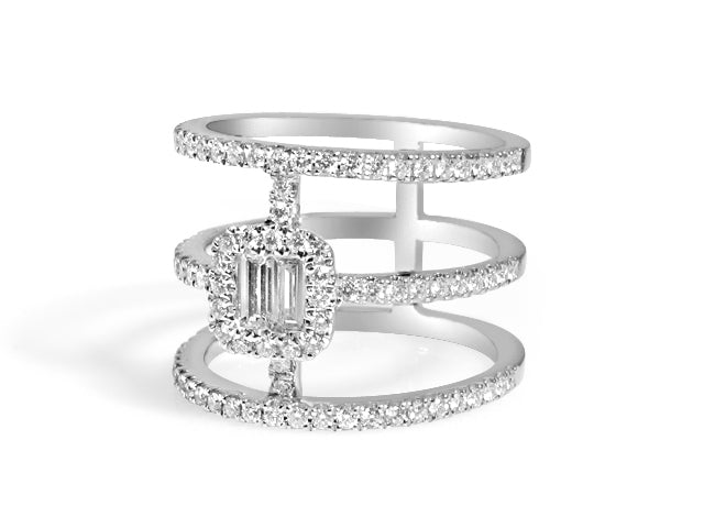 Diamond Fancy Ring - HANIKEN JEWELERS NEW-YORK