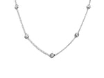 0.82ct tw Diamond By The Yard Necklace