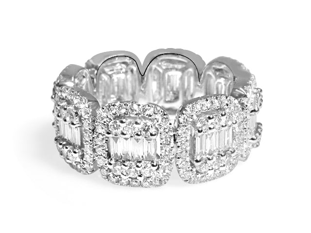 1.97CTW Diamond Eternity Ring - HANIKEN JEWELERS NEW-YORK