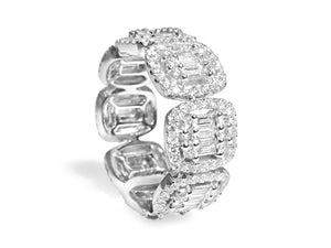 1.97CTW Diamond Eternity Ring - HANIKEN JEWELERS NEW-YORK